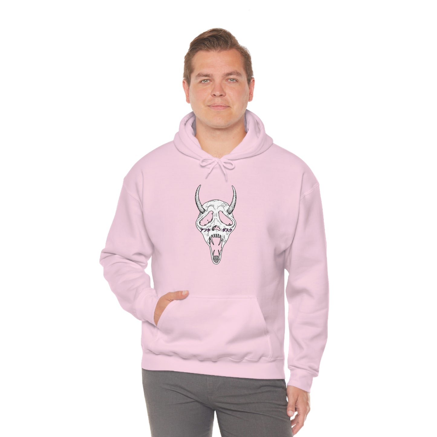 Demon Ghost Unisex Heavy Blend™ Hooded Sweatshirt