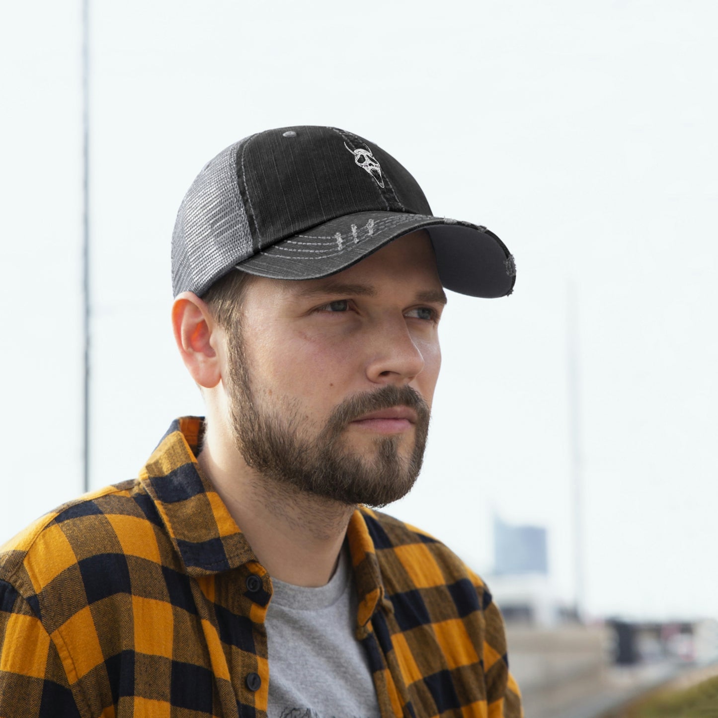 Demon Ghost Unisex Trucker Hat