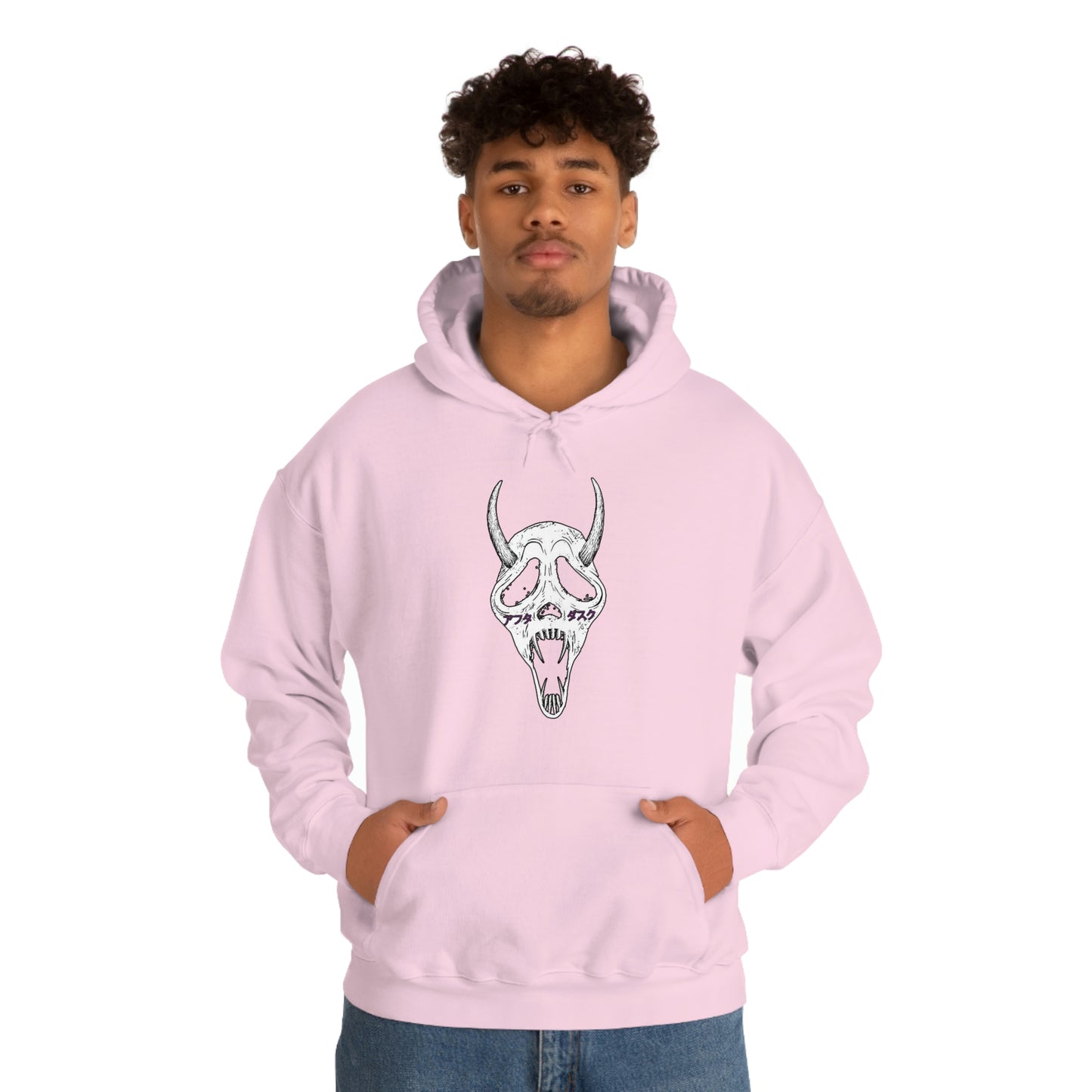 Demon Ghost Unisex Heavy Blend™ Hooded Sweatshirt