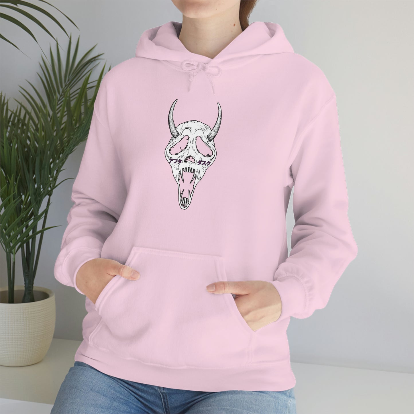 Demon Ghost Unisex Heavy Blend™ Hooded Sweatshirt