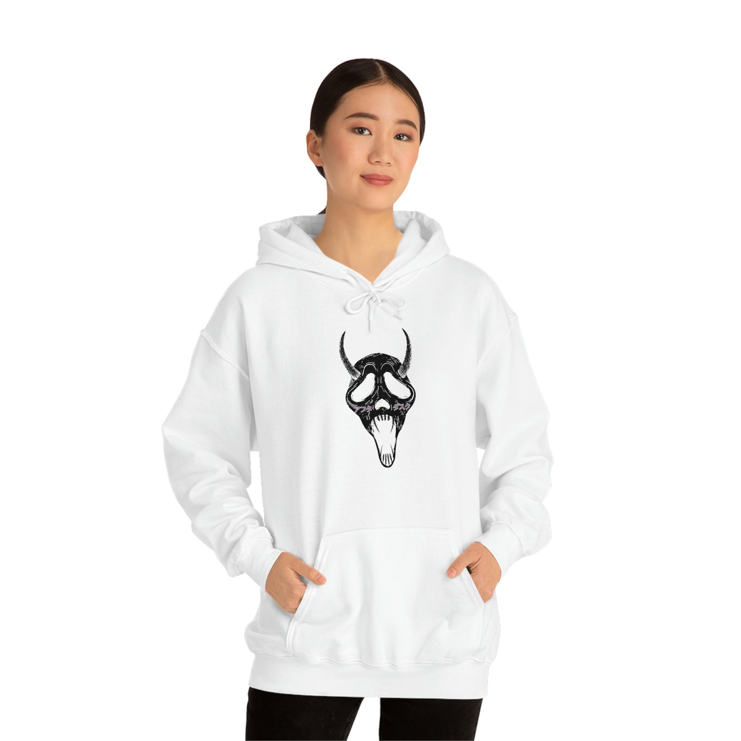 Demon Ghost Unisex Heavy Blend™ Hooded Sweatshirt