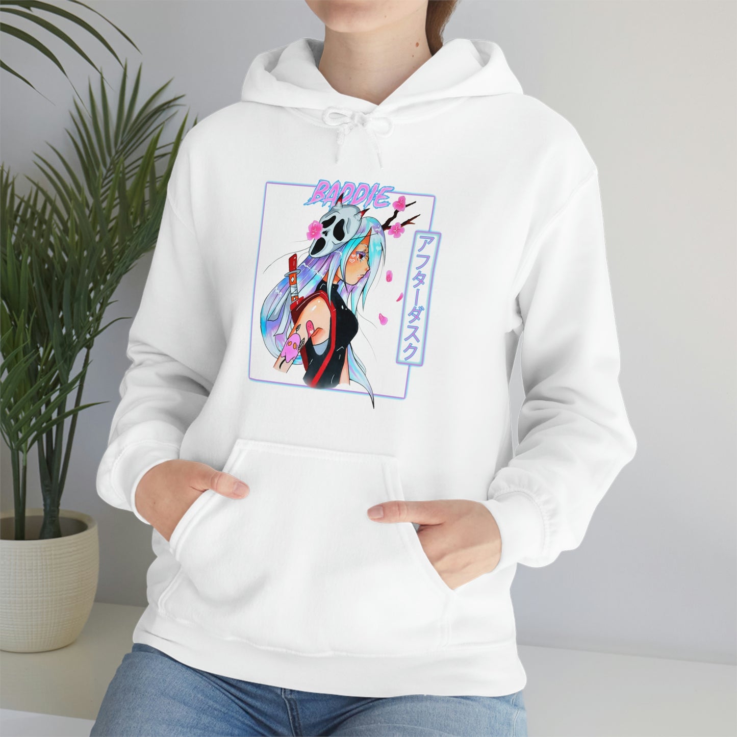 "Kitsune Ghost Girl" Hoodie